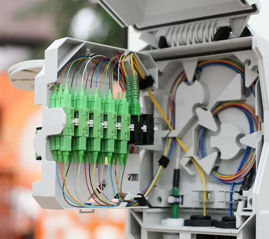 SMC Glasfaser-/Kabelverteilerschränke 12